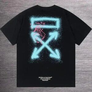 Off-White Men's Black Short Sleeve T-Shirt